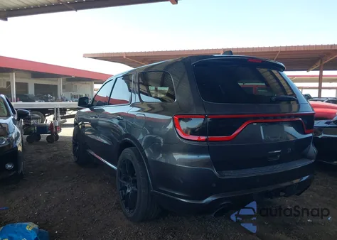 2017 Dodge Durango R/T Rwd из США, поврежденный, VIN 1C4SDHCT1HC950735